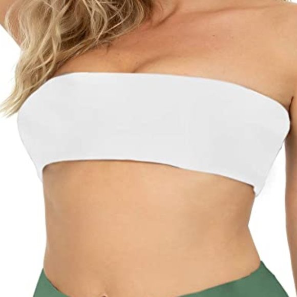 I2CRAZY Bandeau Two Piece Swimsuits with High Cut Bottom NEW WITH TAGS! - Picture 7 of 13